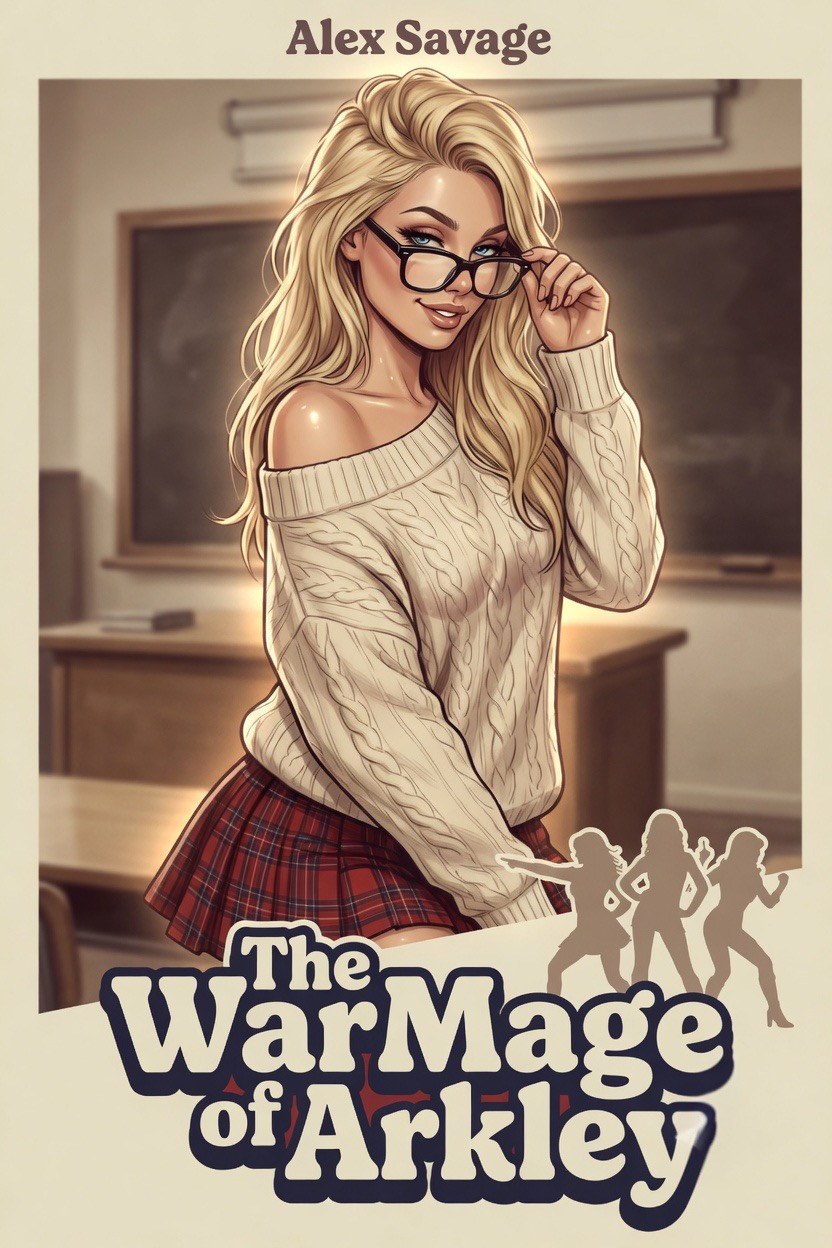 The WarMage of Arkley Book 1 cover — Alex Savage
